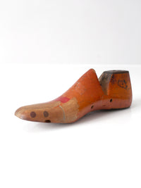 aantique wooden shoemaker's shoe last
