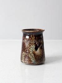 vintage studio pottery vase