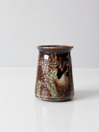 vintage studio pottery vase