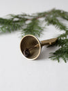 vintage brass Santa Bell