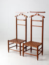 vintage valet chairs pair