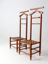 vintage valet chairs pair