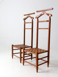 vintage valet chairs pair