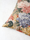 vintage cottage floral throw pillow