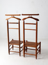 vintage valet chairs pair