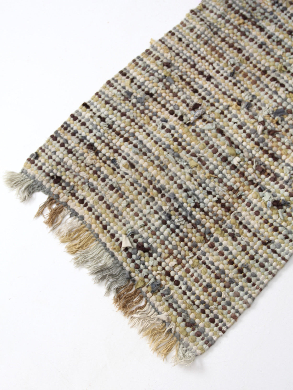 vintage American rag rug