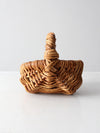 vintage small melon basket