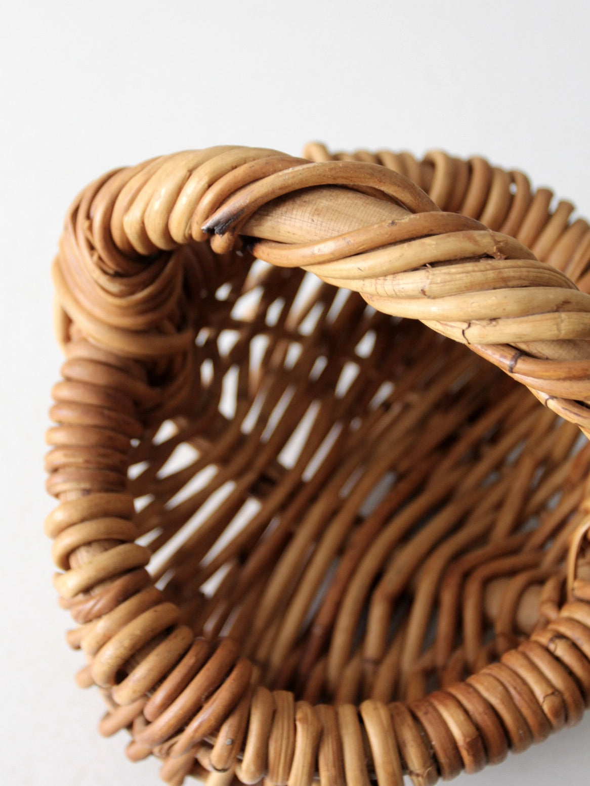 vintage small melon basket