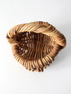 vintage small melon basket
