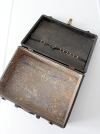 vintage luggage tool case