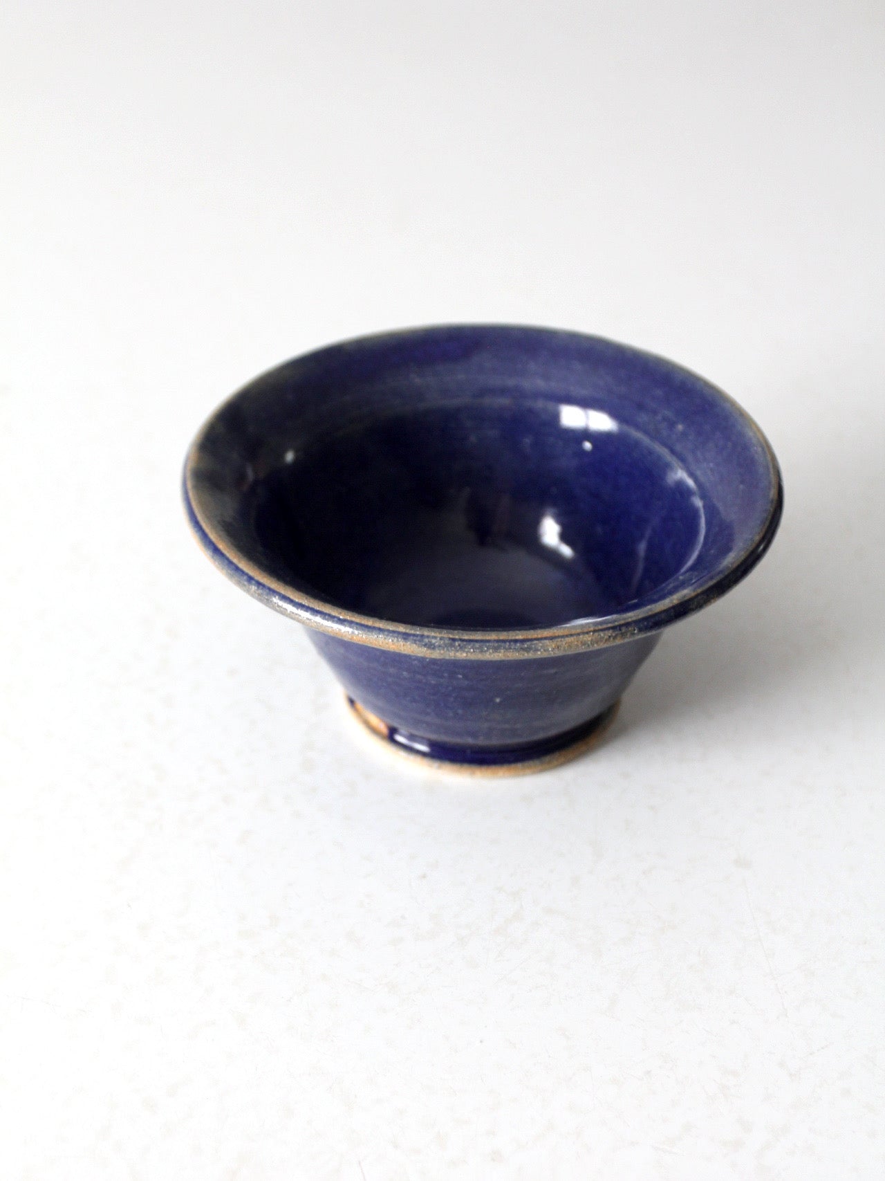 vintage handmade studio pottery bowl