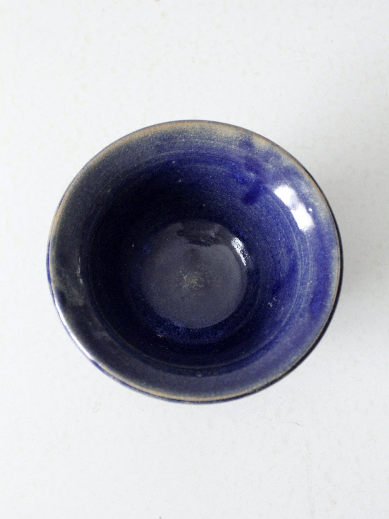 vintage handmade studio pottery bowl