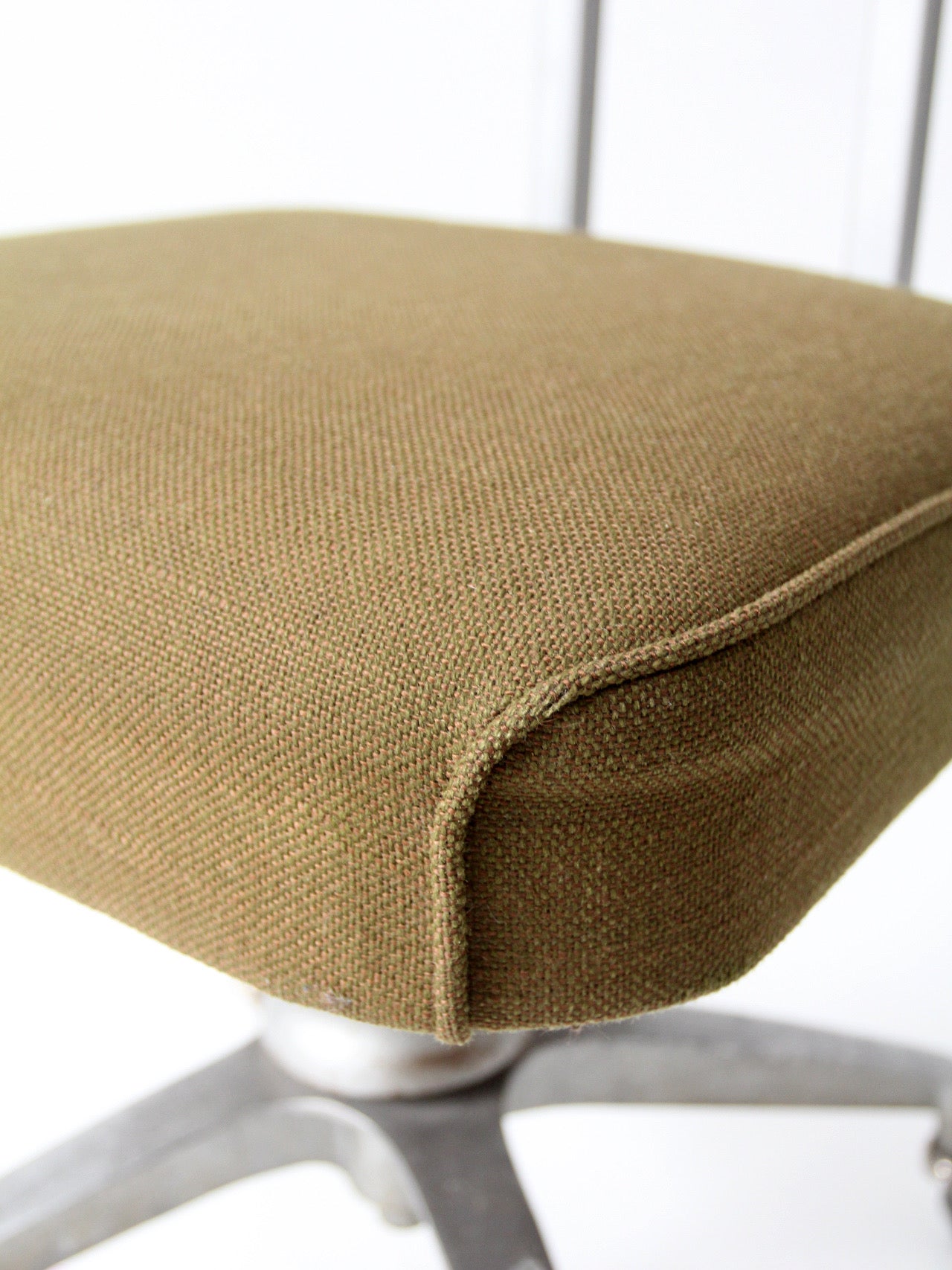 mid-century industrial swivel office chair