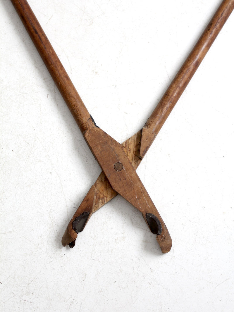 antique primitive farm tool