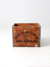 vintage 7up wood crate