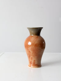 vintage studio pottery vase