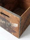 vintage 7up wood crate
