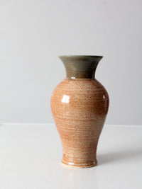 vintage studio pottery vase