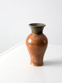 vintage studio pottery vase