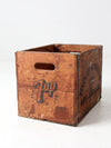 vintage 7up wood crate