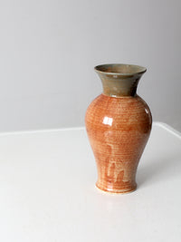 vintage studio pottery vase