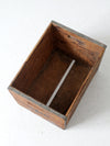vintage 7up wood crate