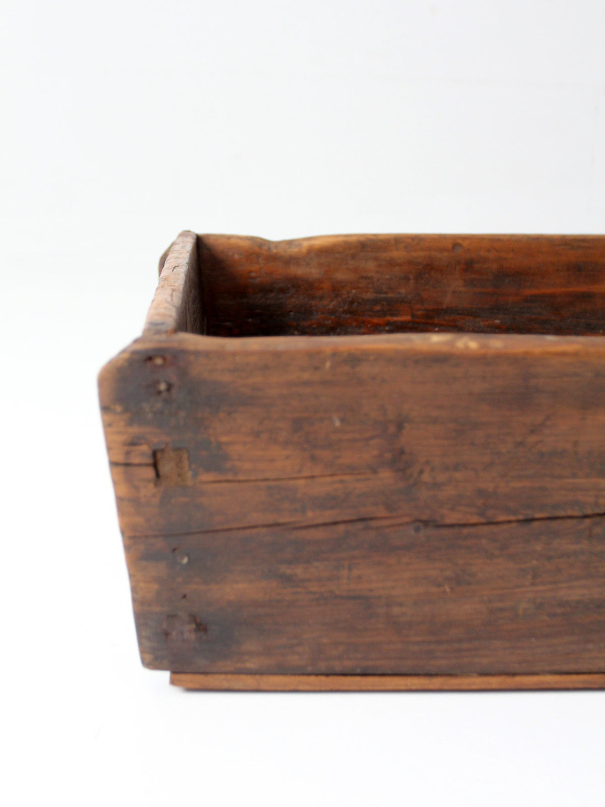 antique primitive wood dough tray