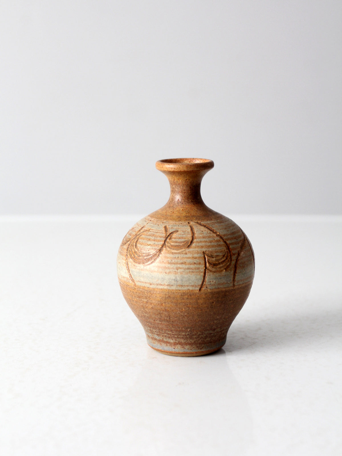 vintage studio pottery vase