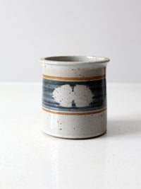 vintage studio pottery cachepot