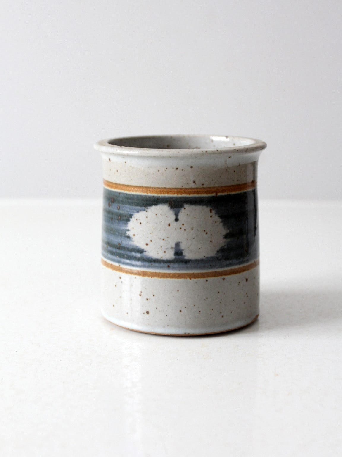 vintage studio pottery cachepot