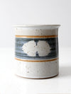 vintage studio pottery cachepot