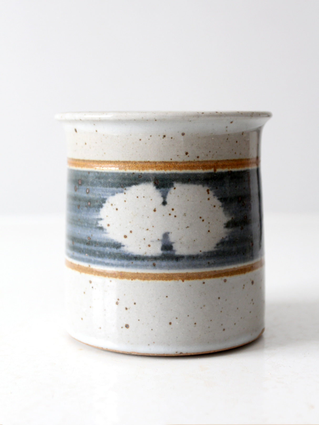 vintage studio pottery cachepot