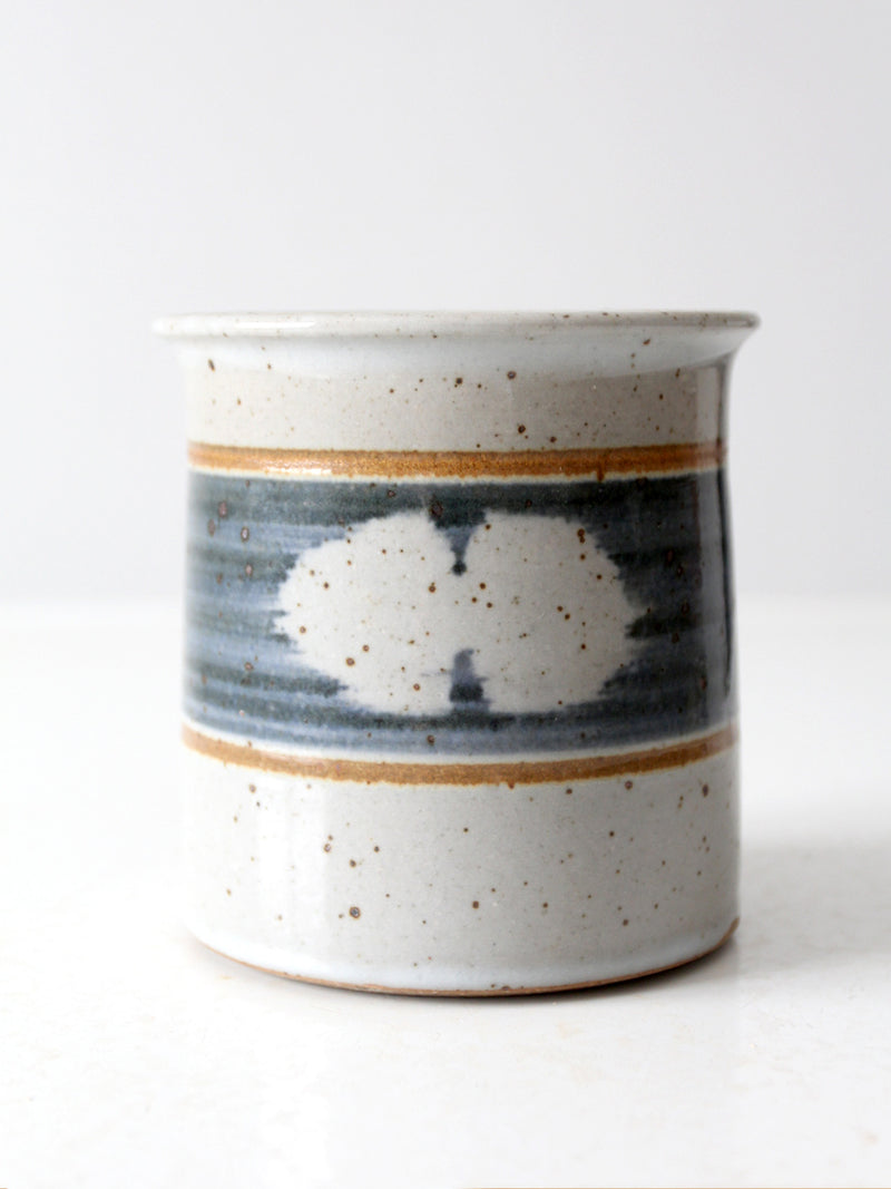 vintage studio pottery cachepot