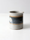 vintage studio pottery cachepot