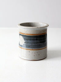 vintage studio pottery cachepot