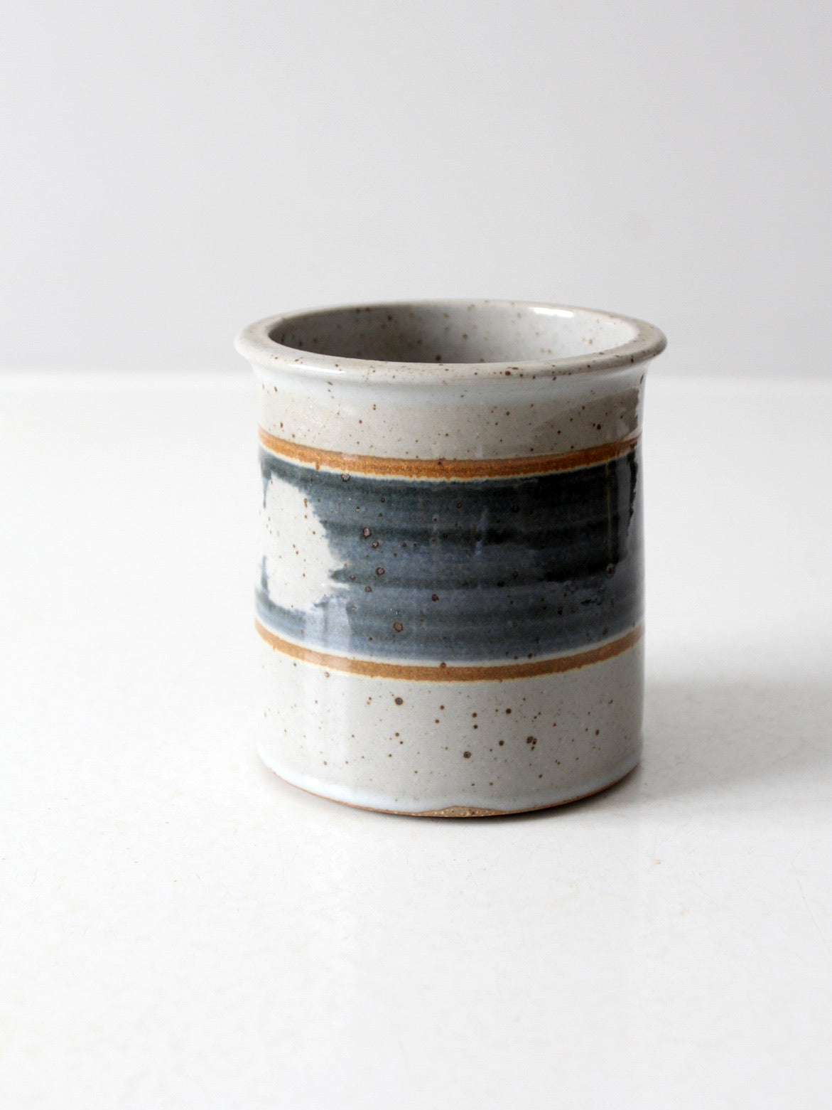 vintage studio pottery cachepot