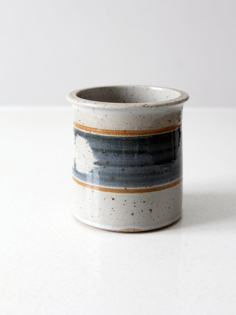 vintage studio pottery cachepot