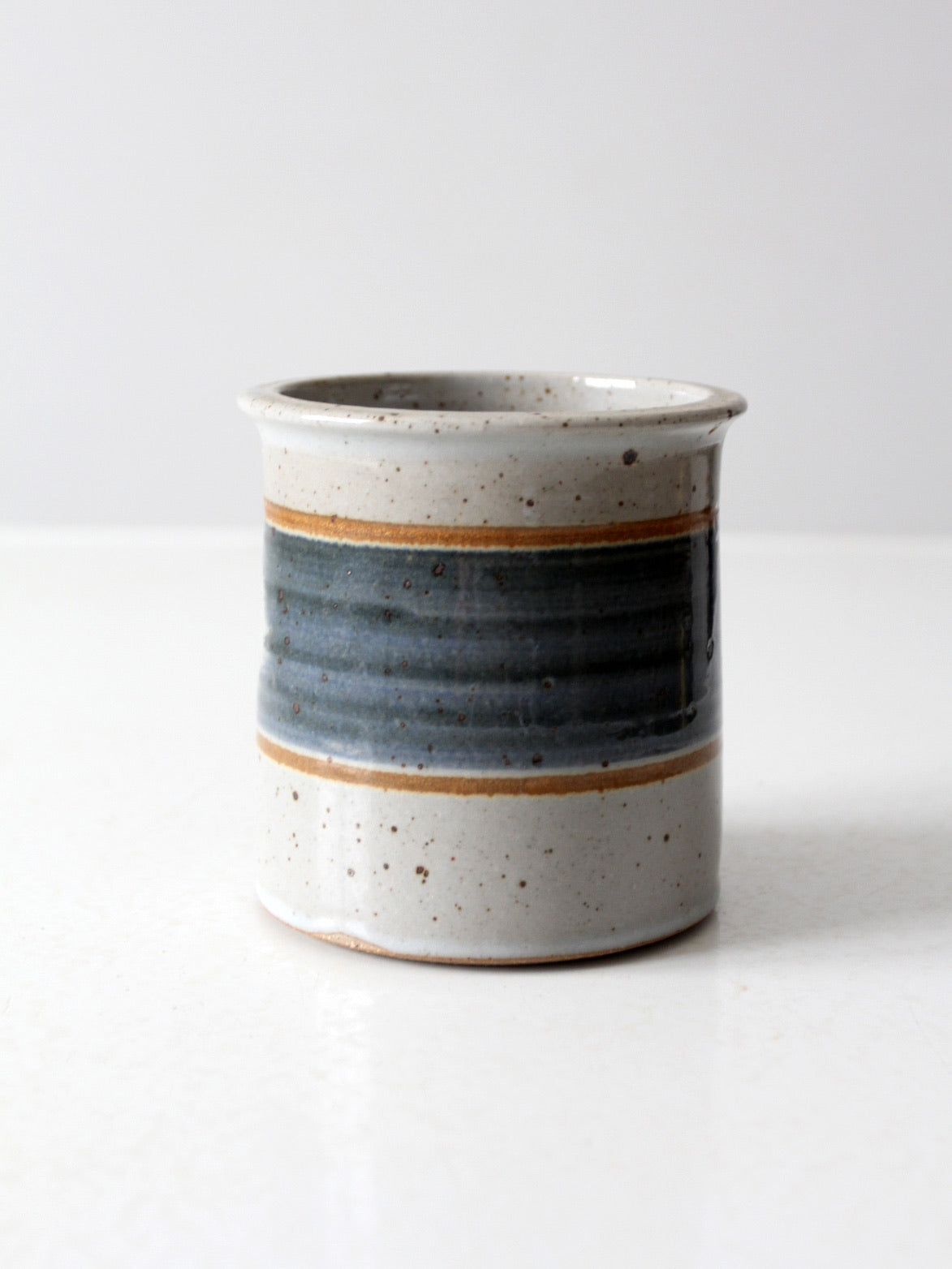 vintage studio pottery cachepot