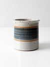 vintage studio pottery cachepot