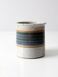vintage studio pottery cachepot