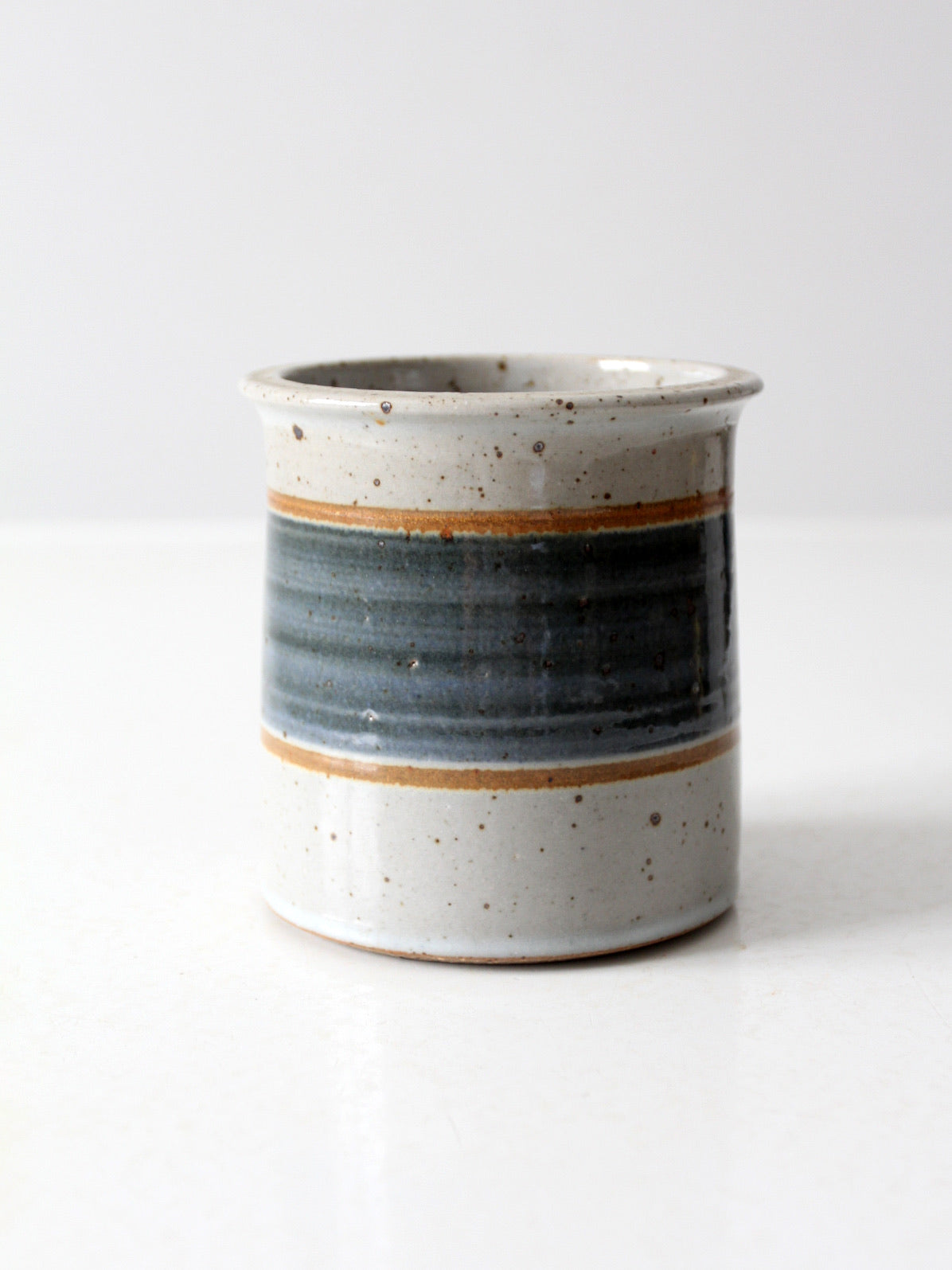 vintage studio pottery cachepot