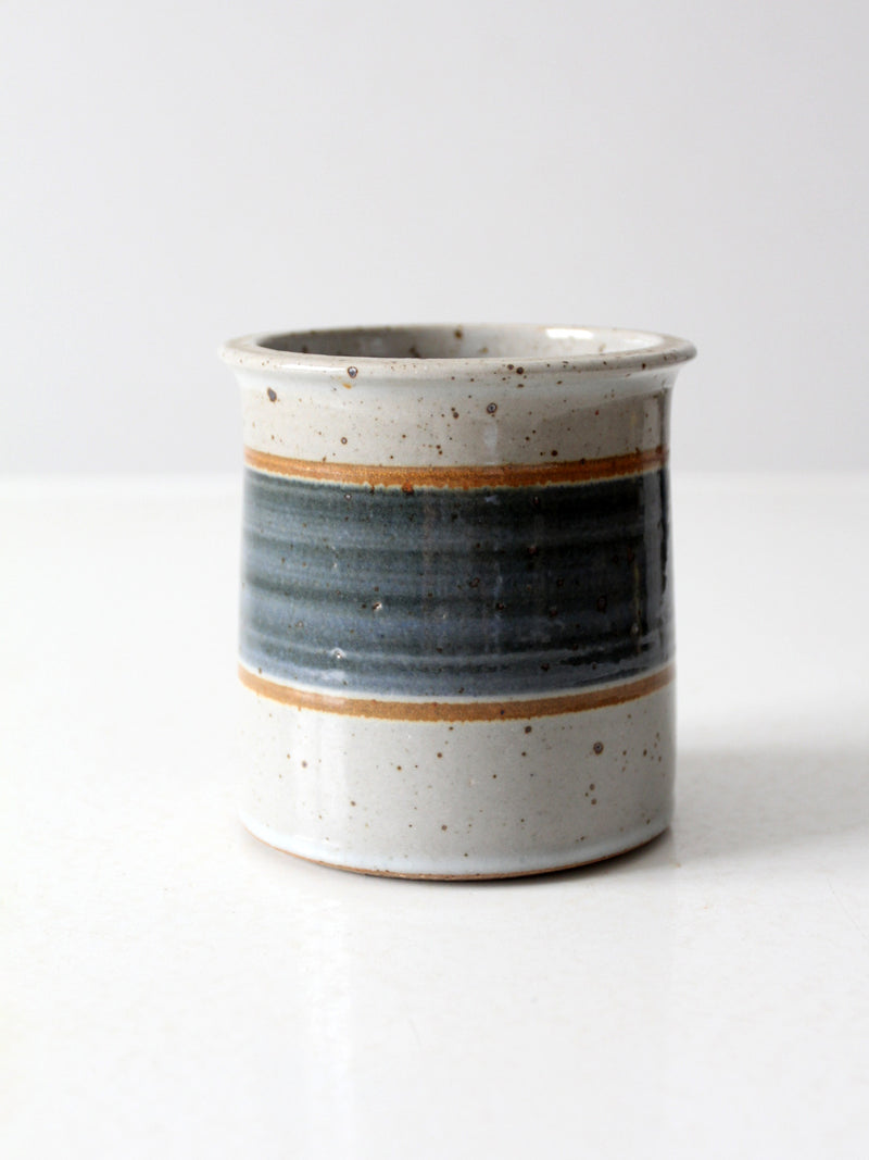 vintage studio pottery cachepot