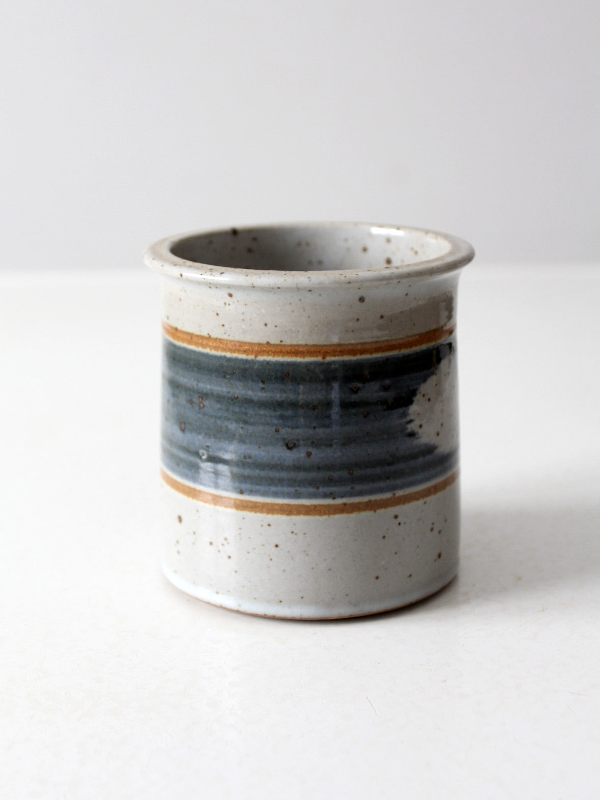 vintage studio pottery cachepot