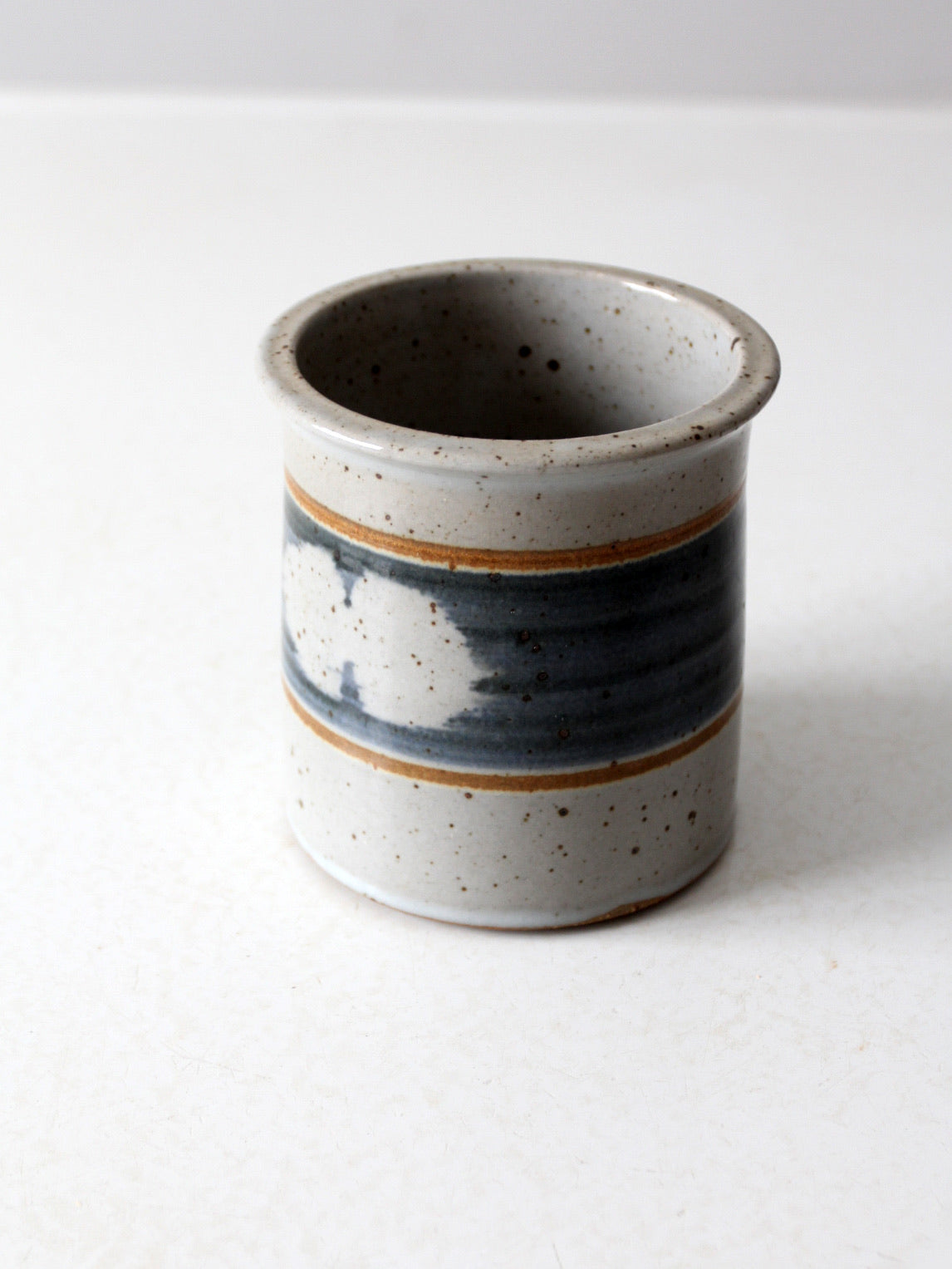 vintage studio pottery cachepot