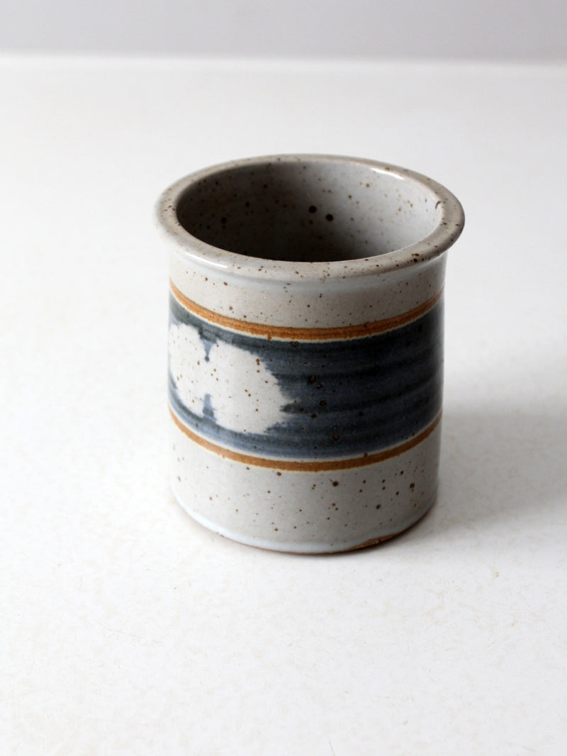 vintage studio pottery cachepot