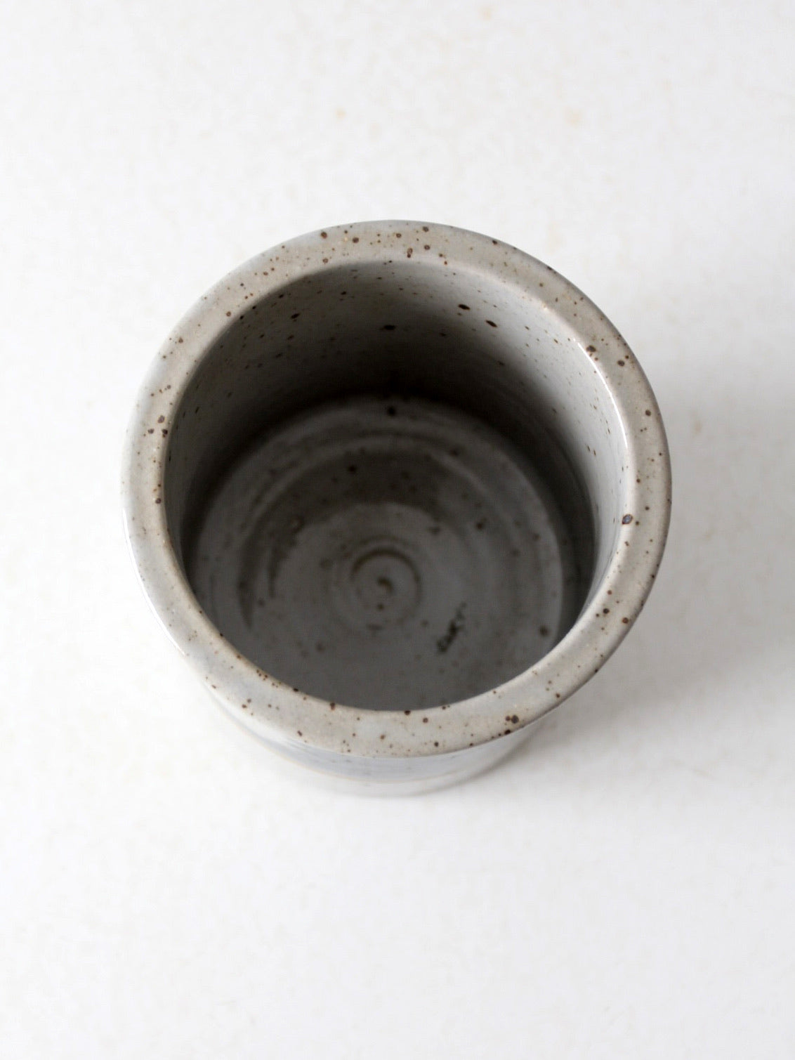 vintage studio pottery cachepot
