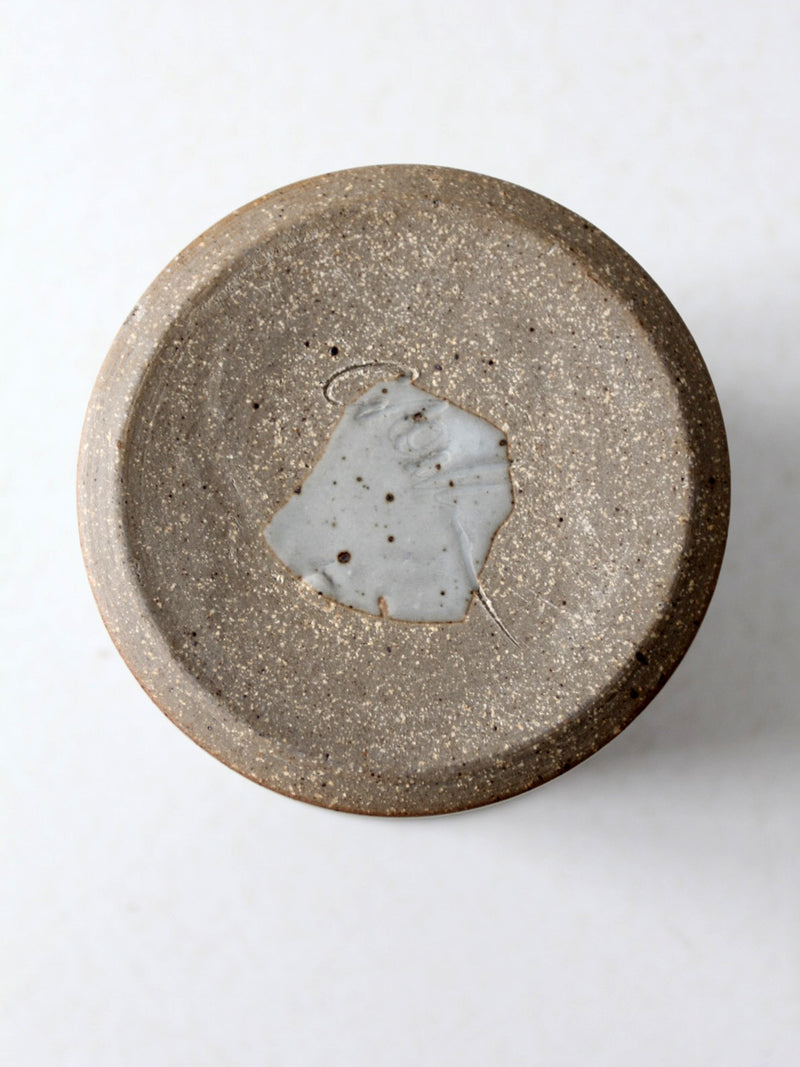 vintage studio pottery cachepot