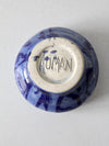 vintage studio pottery bowl