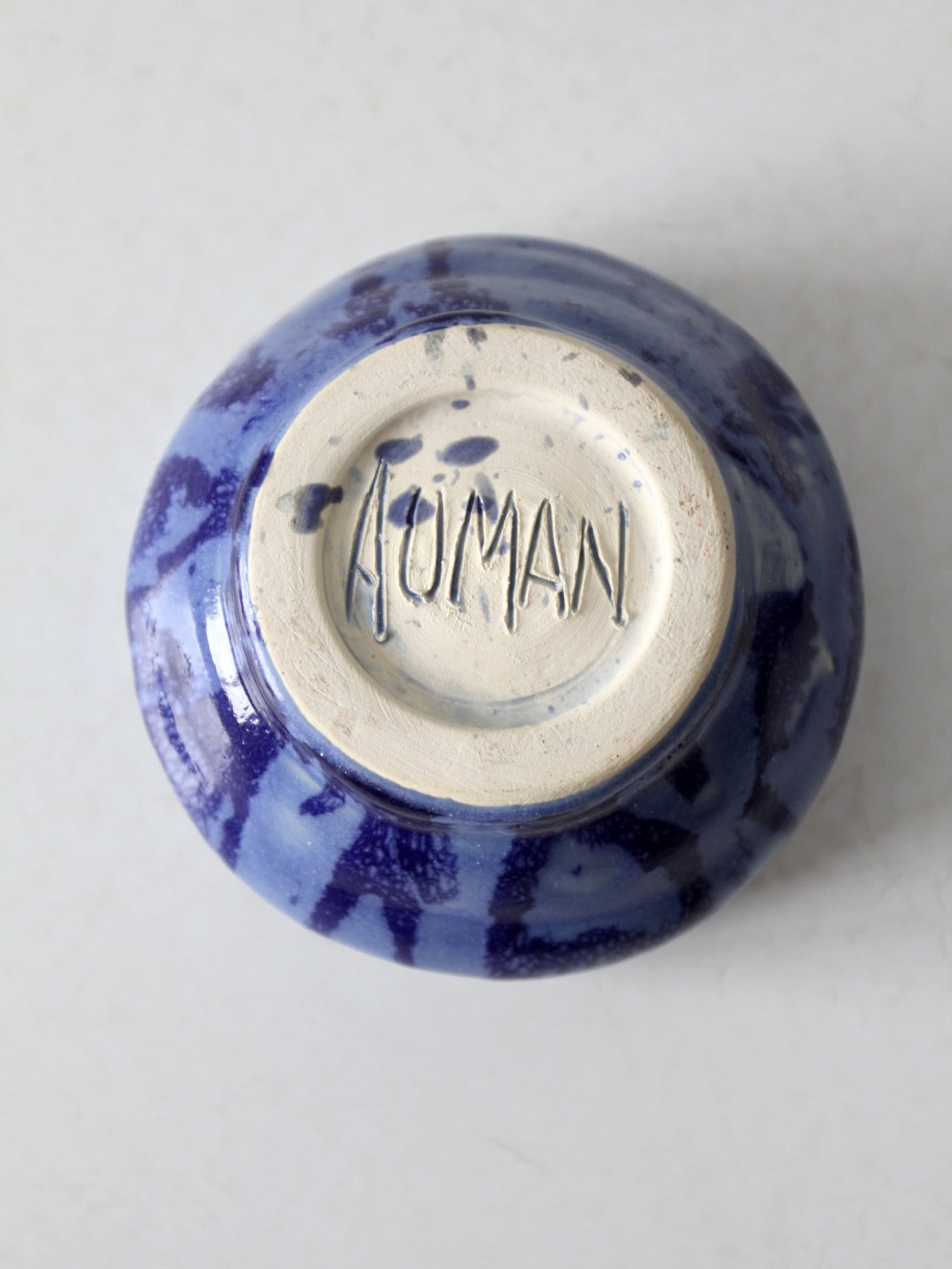 vintage studio pottery bowl