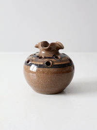vintage studio pottery vase